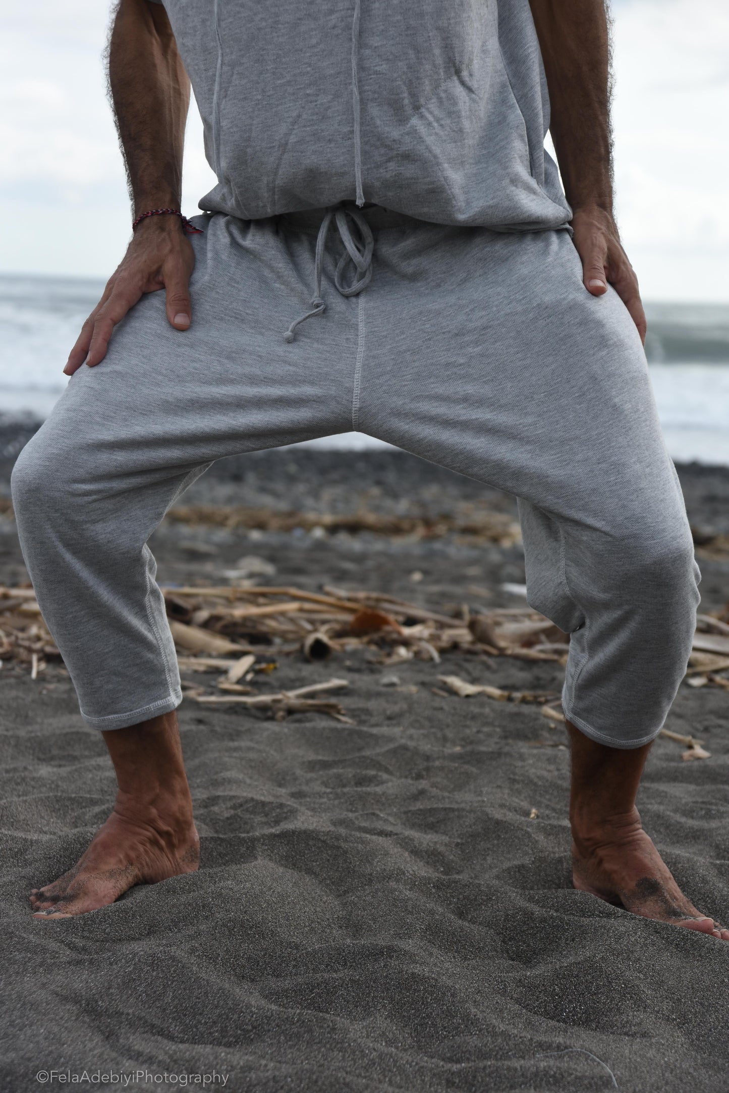 Shoichi Organic Men’s Cropped Relaxed Pants – Ultra Soft & Breathable