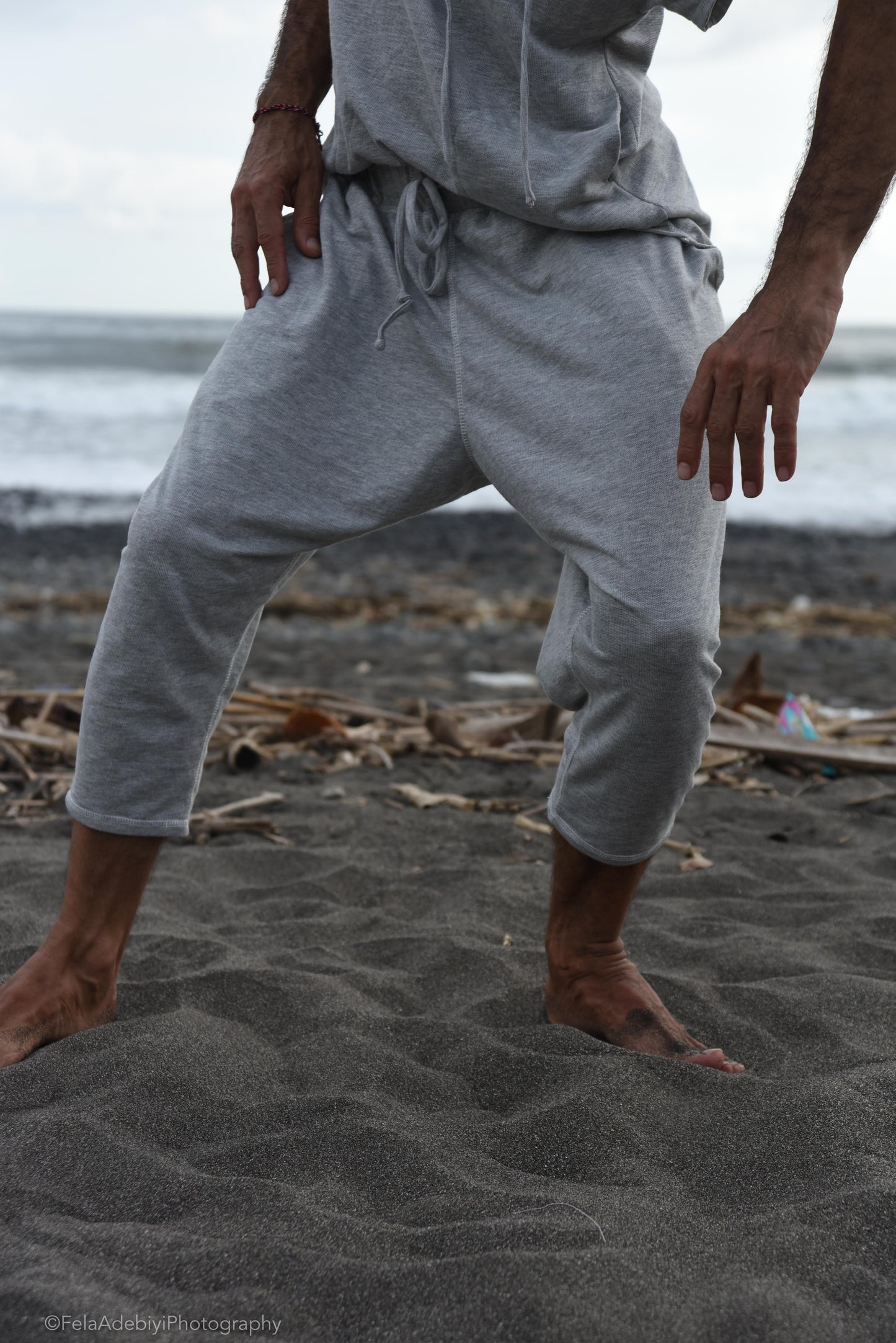 Shoichi Organic Men’s Cropped Relaxed Pants – Ultra Soft & Breathable