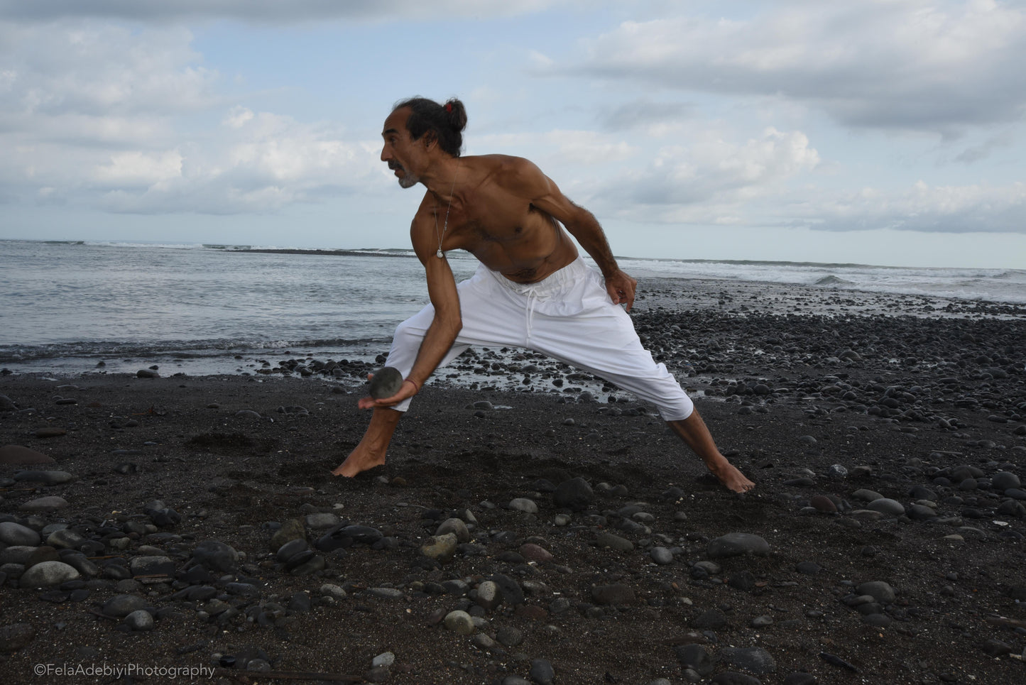 KIO White Bamboo Yoga Pants Man, Workout, Comfy Pants Wear Suit, Dance Pants, Shorts Man, Shorts Pants,3/4 Length