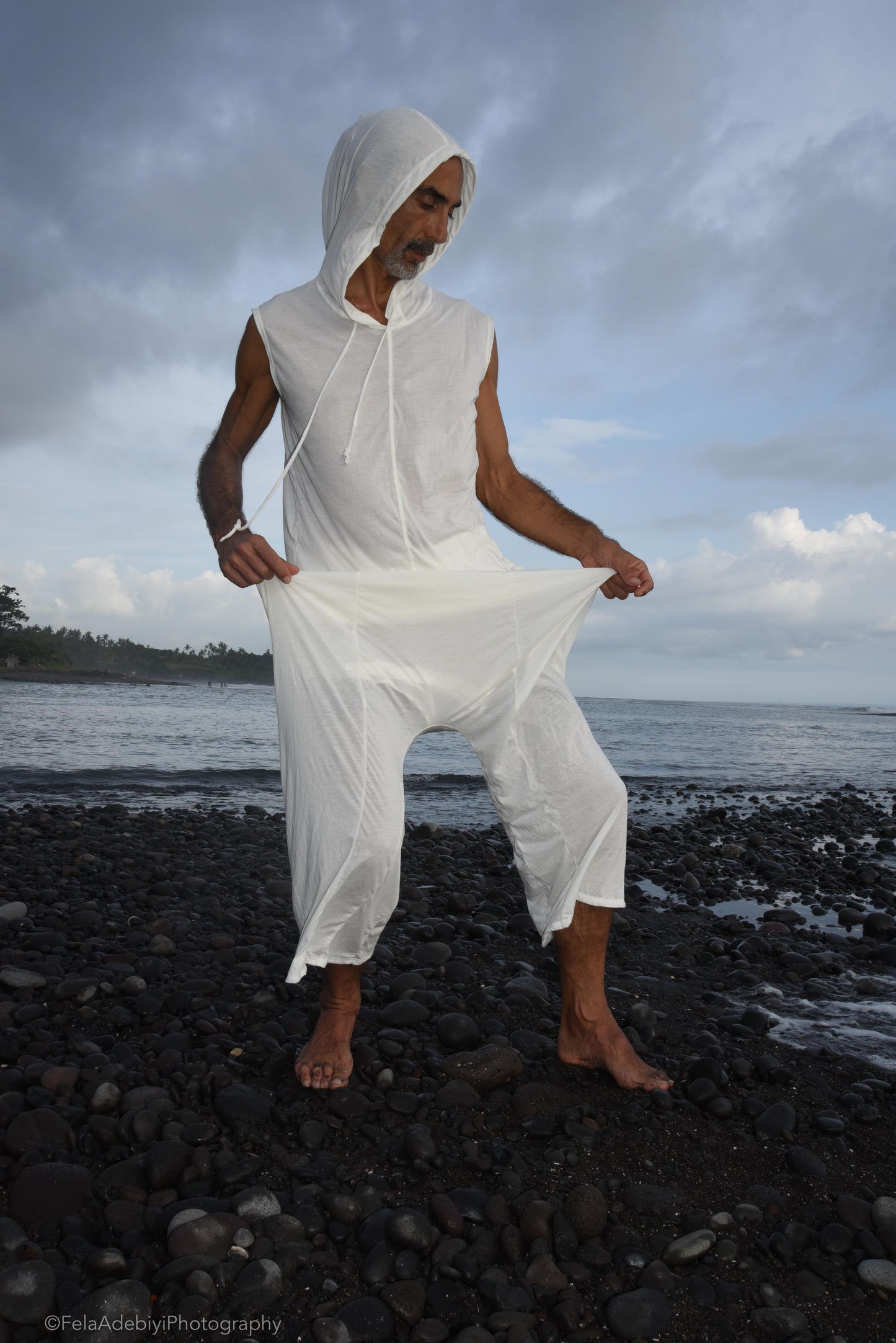 SHIDJERU Yoga Pants Dance Pants White Yoga Wear Wide Leg Pants Cotton Yoga Harem Pants Comfy Workout Dancewear Men. Unisex