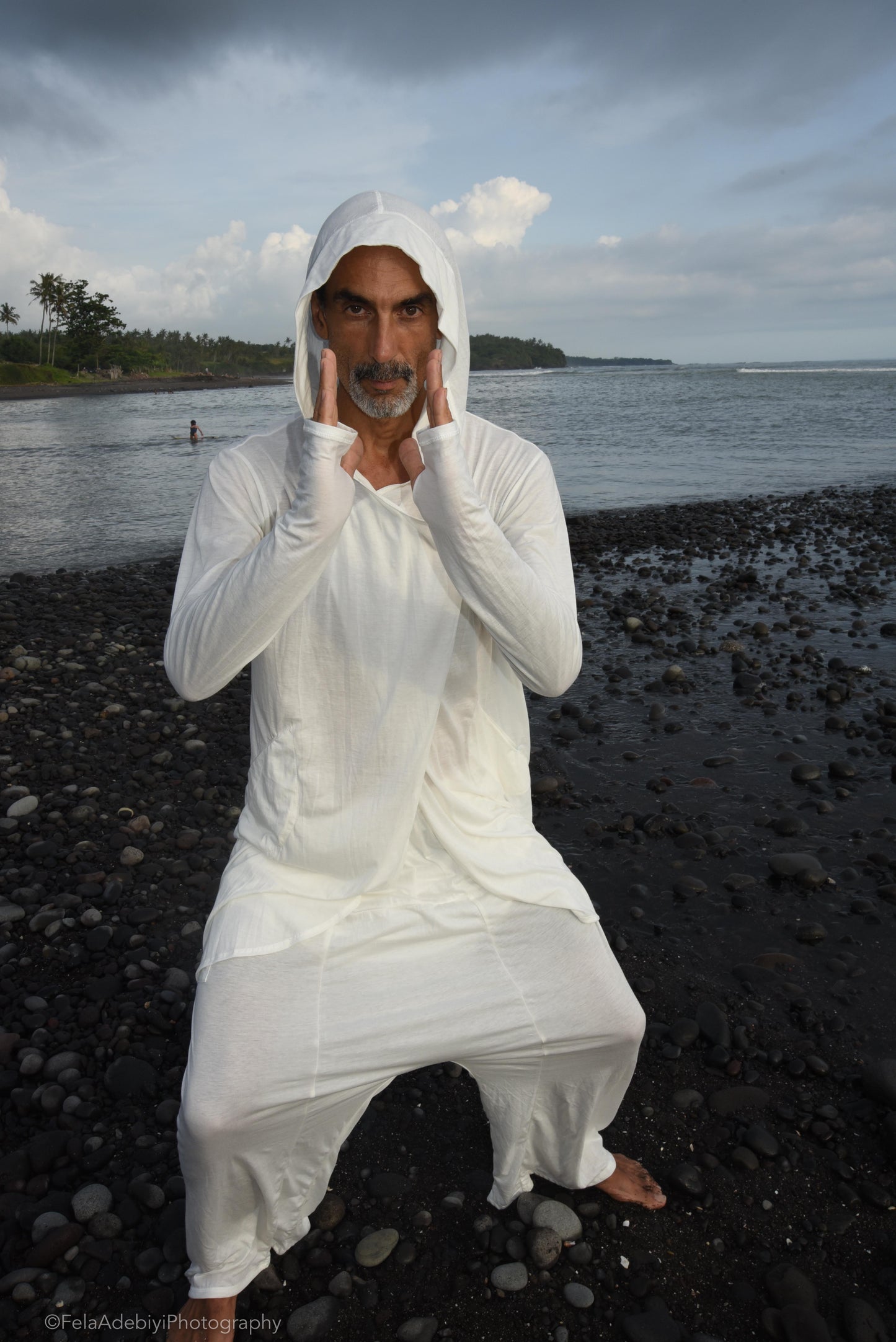 SHIDJERU Yoga Pants Dance Pants White Yoga Wear Wide Leg Pants Cotton Yoga Harem Pants Comfy Workout Dancewear Men. Unisex