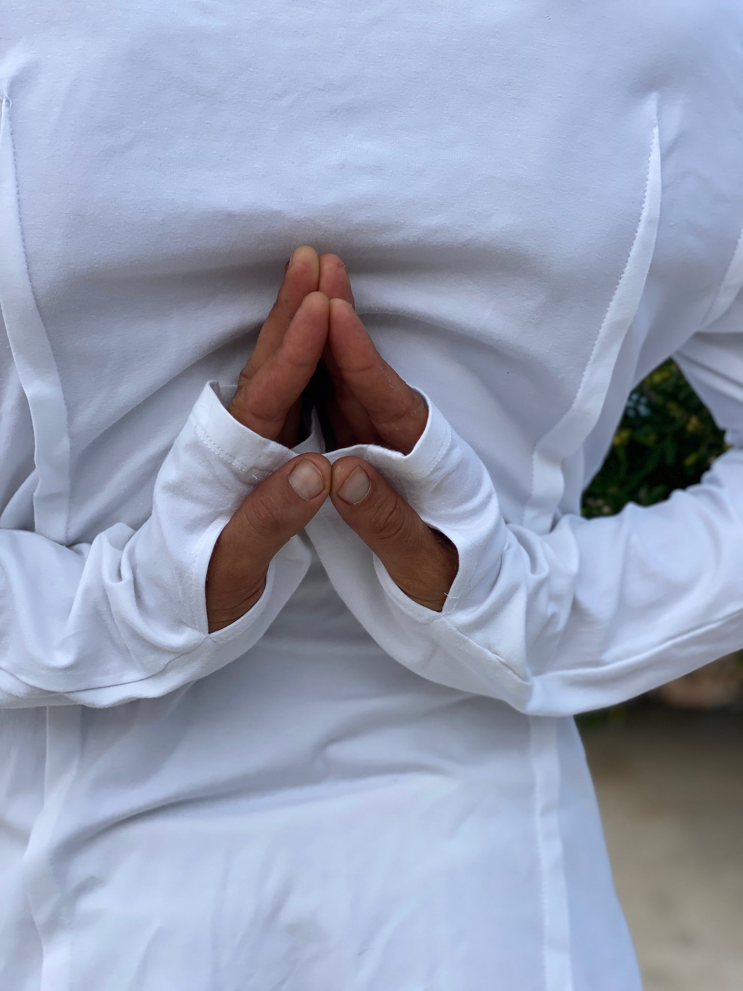 SETORU White Hoodie Men Extra Long Sleeve Zipper Turtle Neck Sweatshirt Avant garde Cyberpunk Festival Futuristic cloth