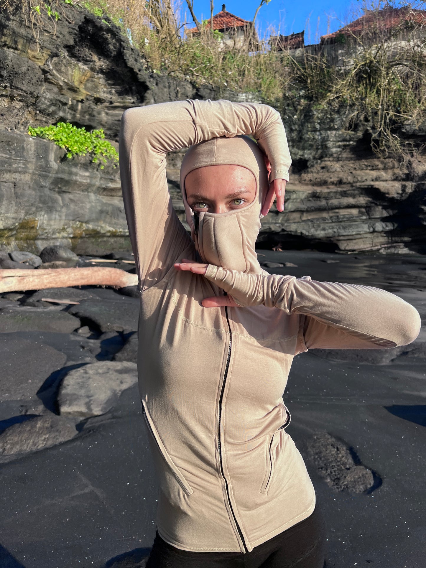 Ninja Zip-Up Bamboo Hoodie – Women’s