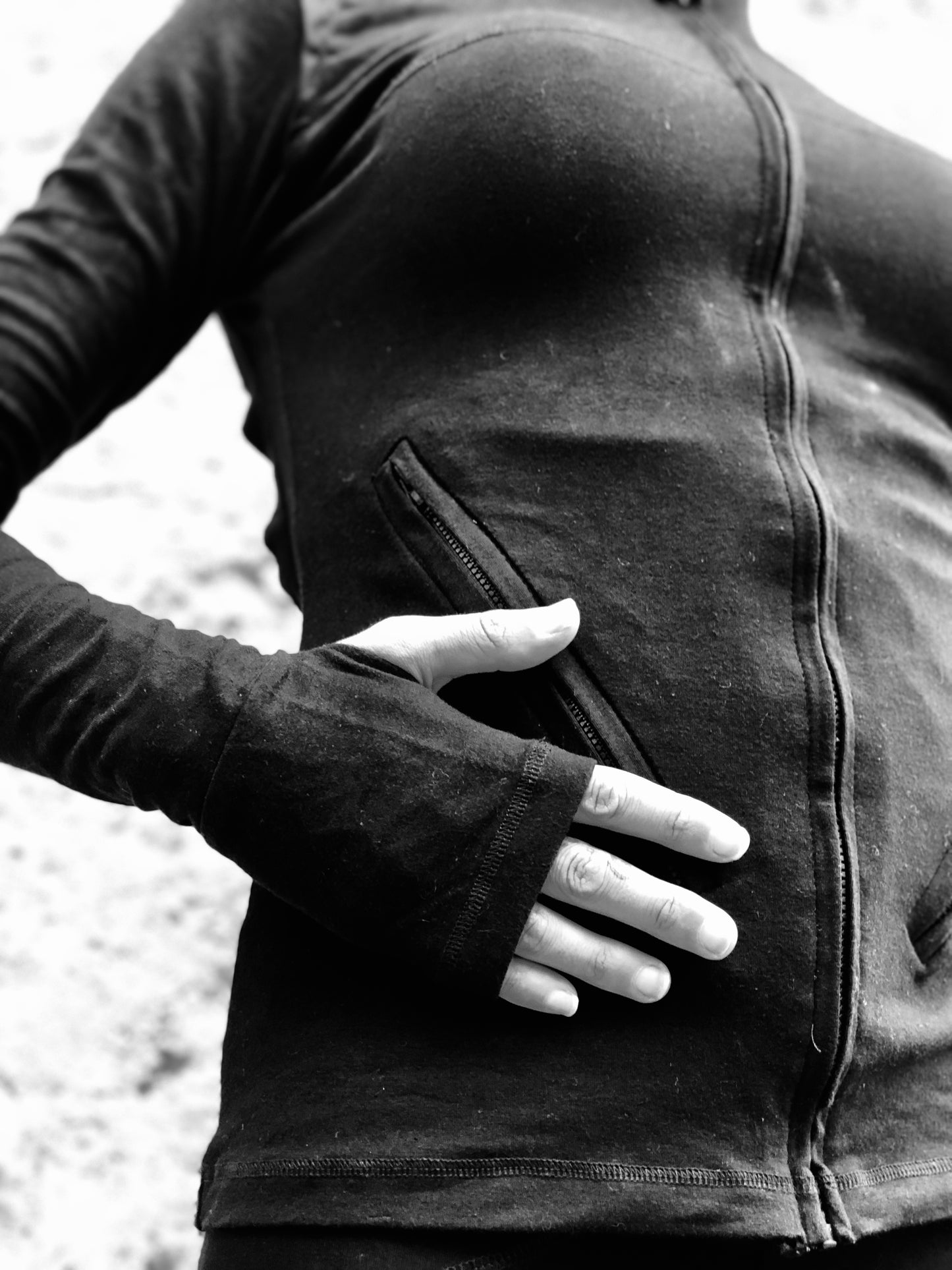 Ninja Zip-Up Bamboo Hoodie – Women’s