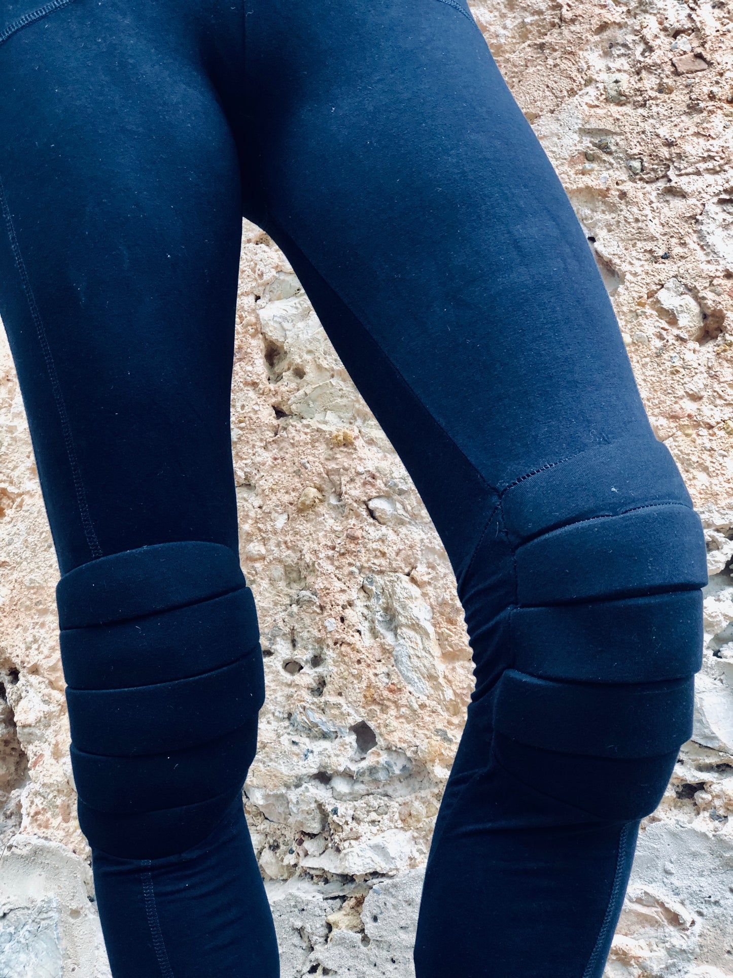 KAM Yoga PANTS women, unique yoga clothes, sports dance pants clothing, Bamboo workout yoga pants. pants with protective knee pads
