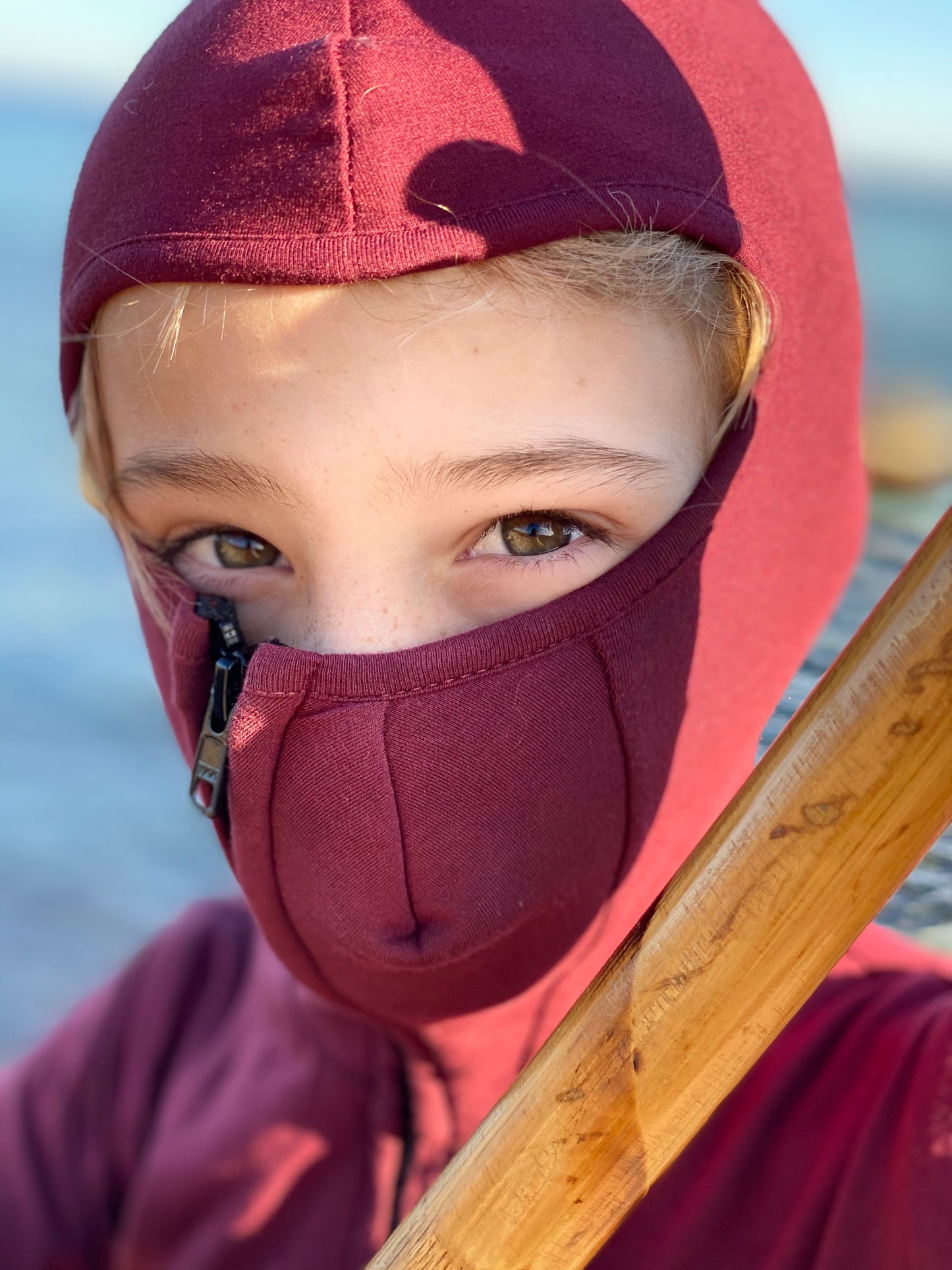 Ninja Kids costume set ninja clothing long sleeve hoodies for boys & baggy harem pants drop crotch thumb unique hoodie for teens