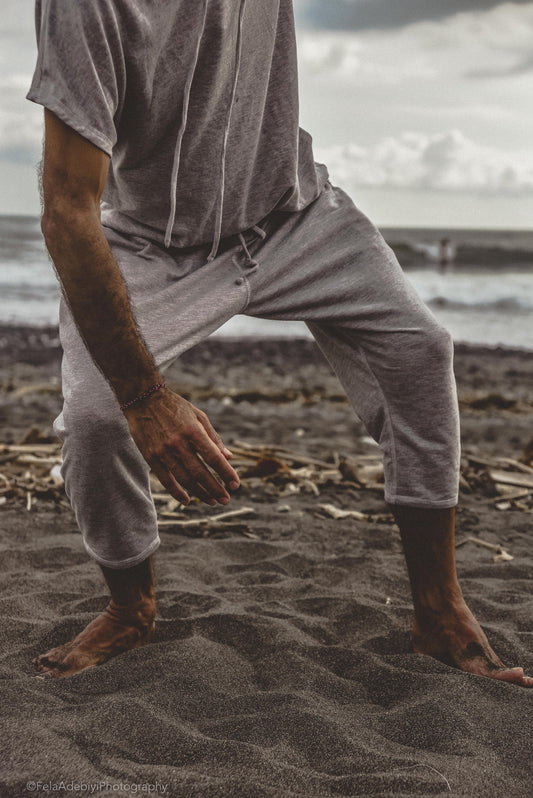 Shoichi Organic Men’s Cropped Relaxed Pants – Ultra Soft & Breathable