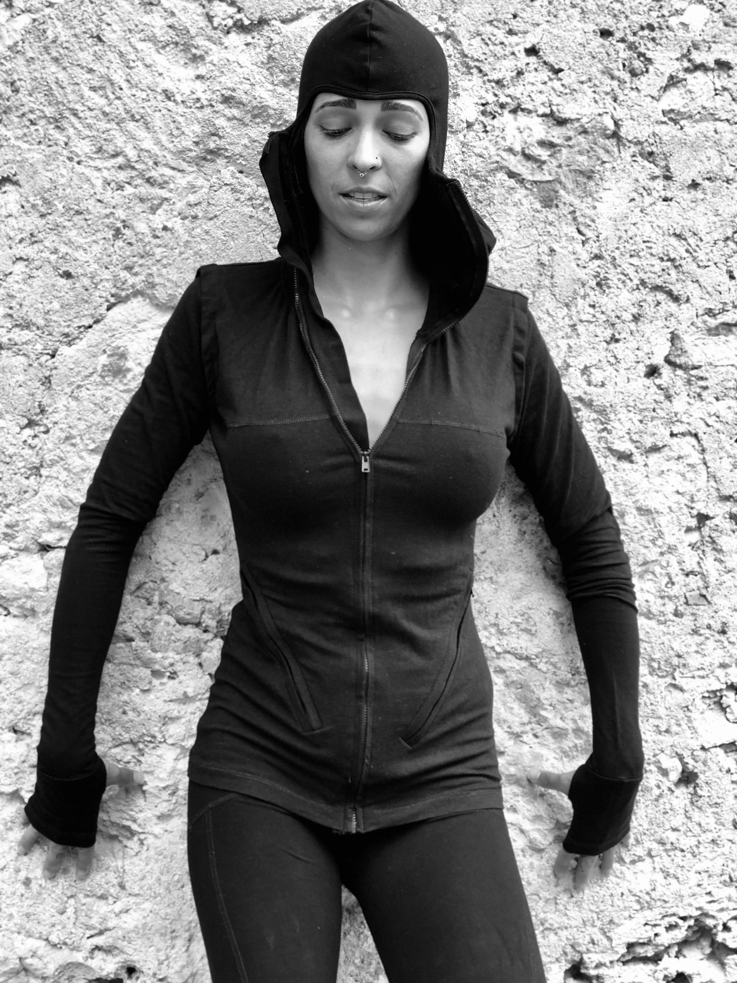Ninja Zip-Up Bamboo Hoodie – Women’s